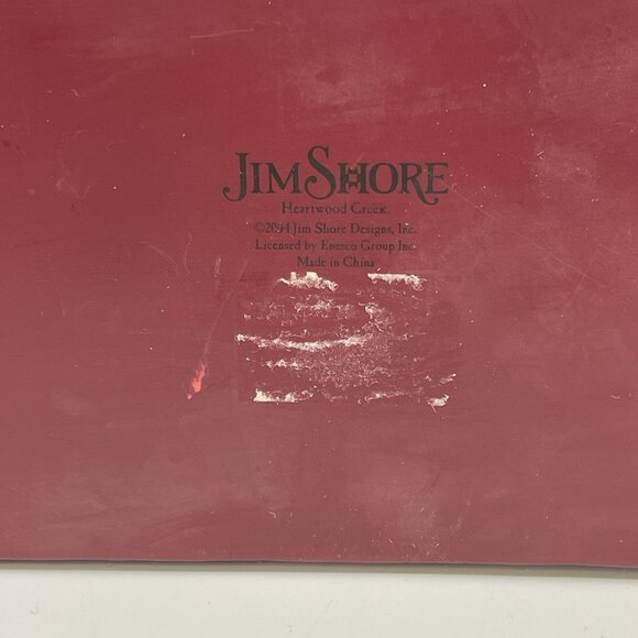 jim shore heartwood creek 2004 "running rabbit" figurine folk art style - Picture 3 of 8